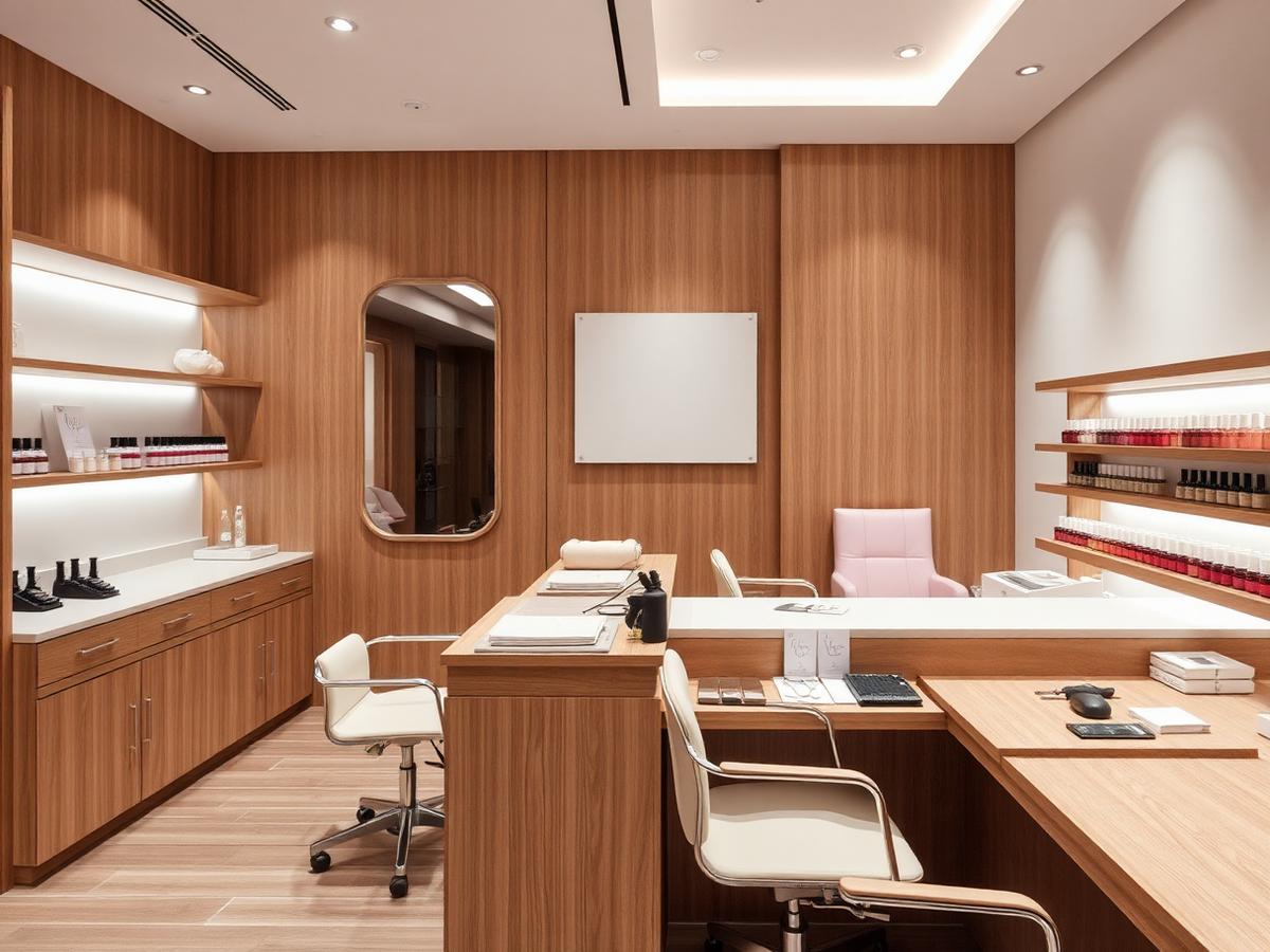 Inside Mini's Nails studio